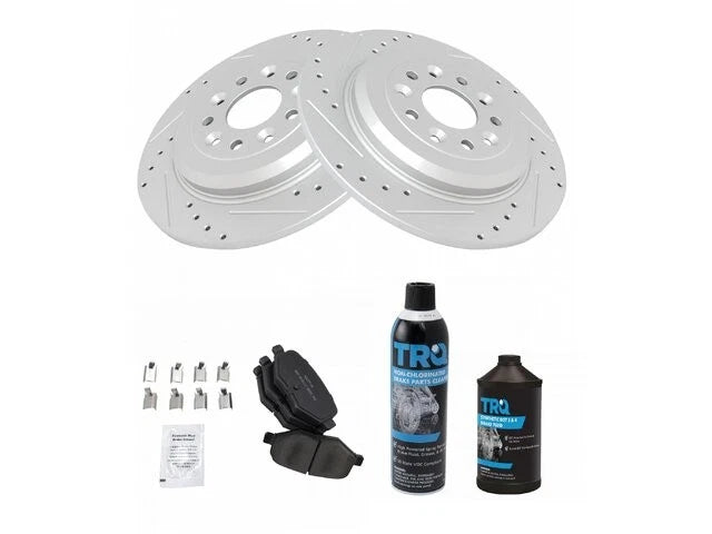 Brake Pad and Rotor Kit for Lincoln MKX (2011–2015) 53668CCSV
