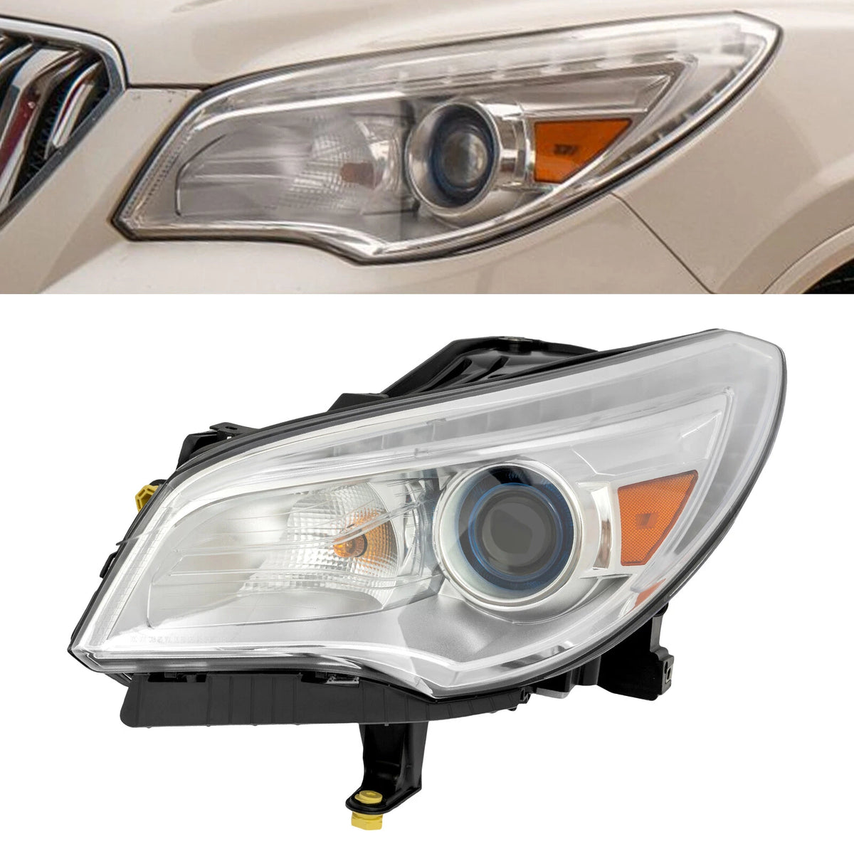 Left HID/Xenon Headlight for Buick Enclave (2013–2017) 84026394 19433922 GM2502382