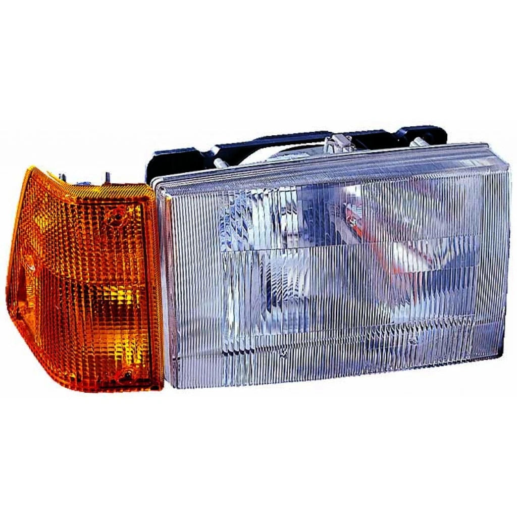 Passenger Side Headlight & Signal Light for Volvo WIAES/WIA (88–97) CLX-M1-372-1103R-ASCY, WH2503100