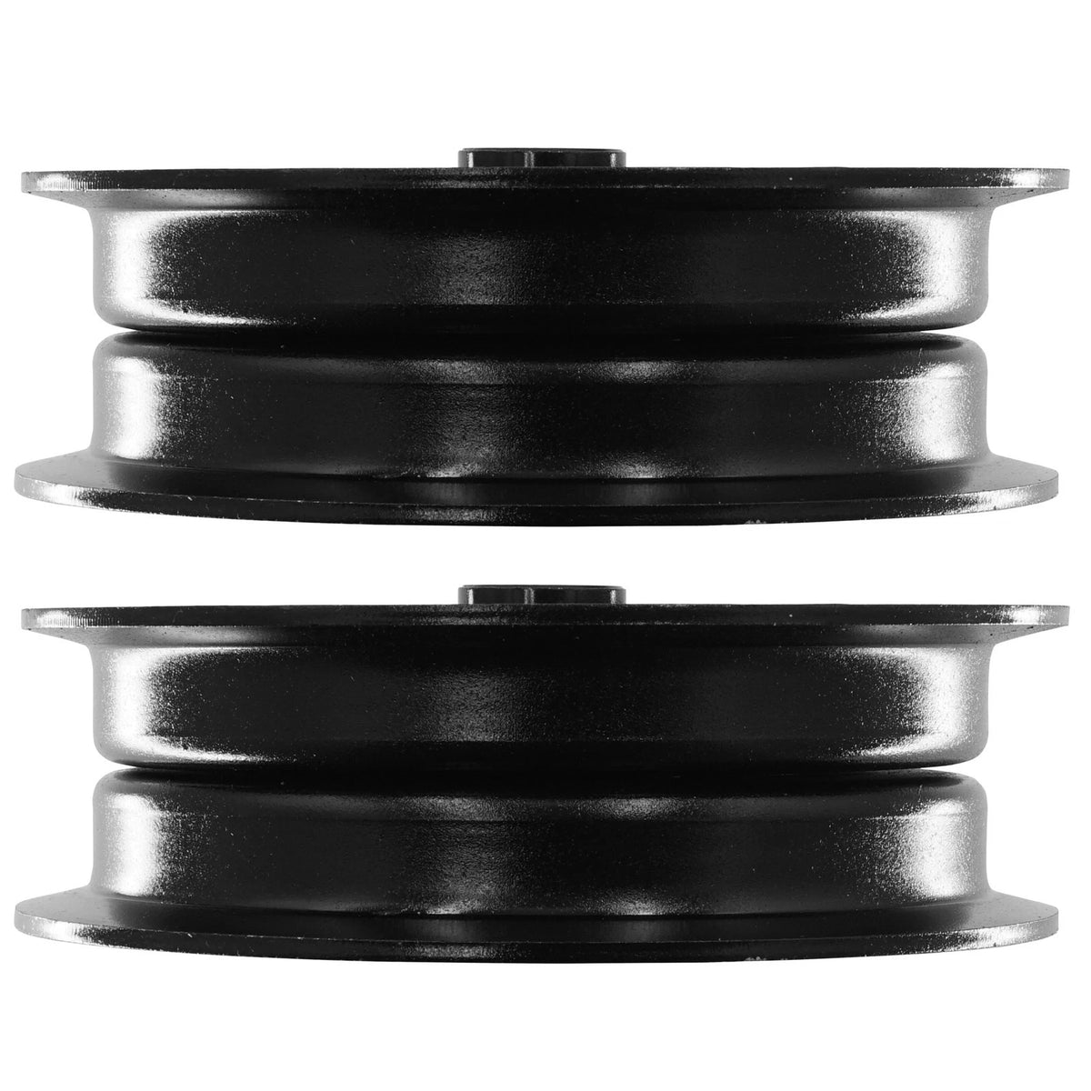 Set of 2 Deck Flat Idler Pulleys for Scag Sabre Tooth Tiger (PY207+PY207 - MD)