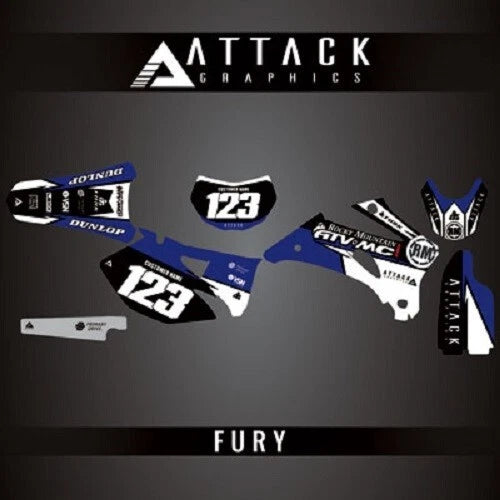 Complete Bike Graphics Kit for Fury (206-972-0258)