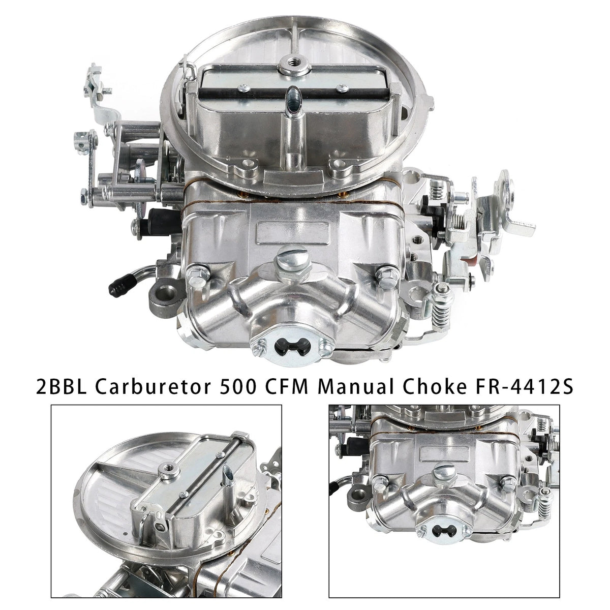2BBL Carburetor 500 CFM Manual Choke for (FR-4412S)