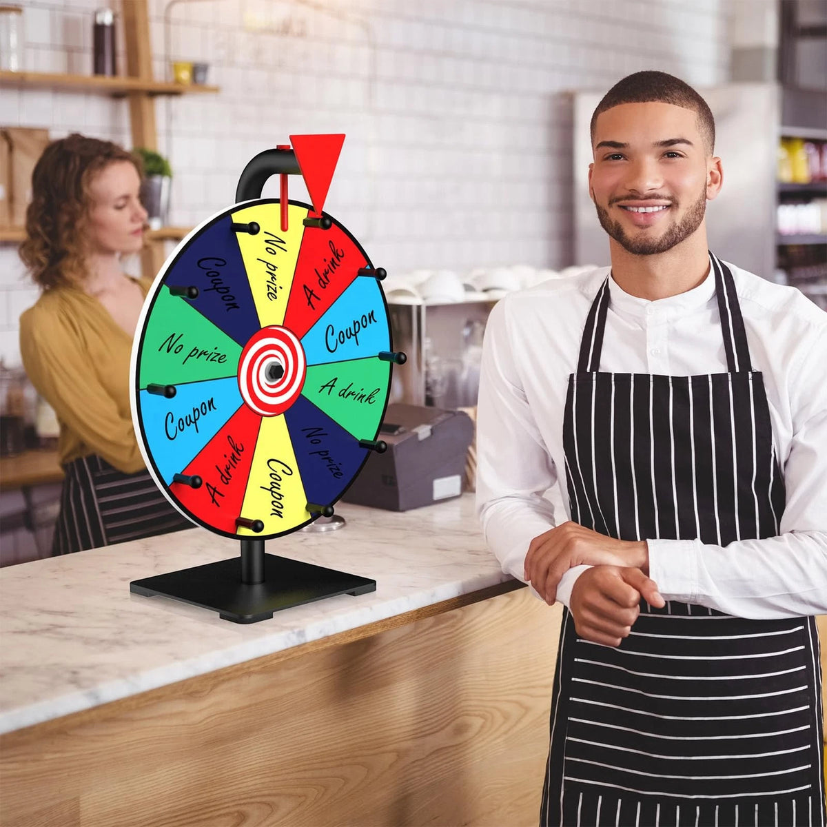 12 Inch Color Prize Spinning Wheel for Facilife