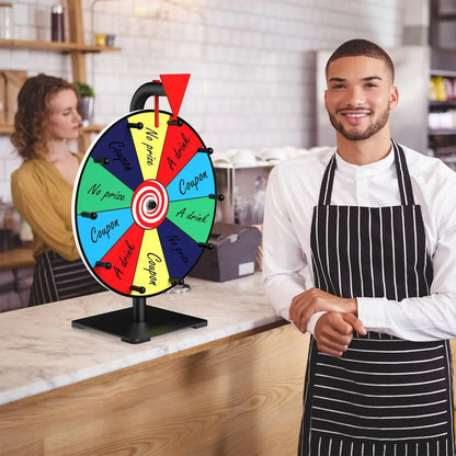 12 Inch Color Prize Spinning Wheel for Facilife