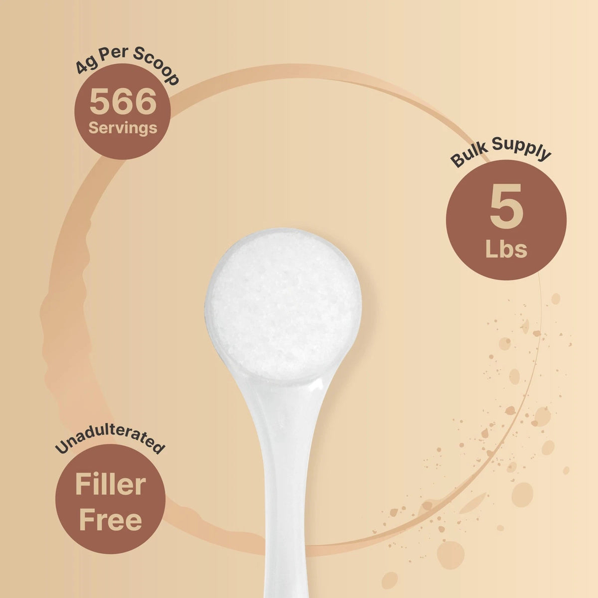 NatureBell Xylitol Sweetener 5lbs - Natural Birch Crystal Source