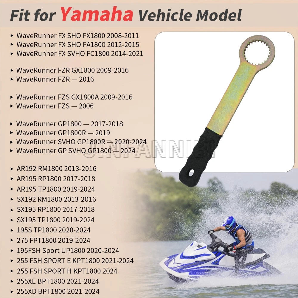 Supercharger Clutch Drive Holding Tool for Yamaha WaveRunner FX FZR FZS (612-92012)