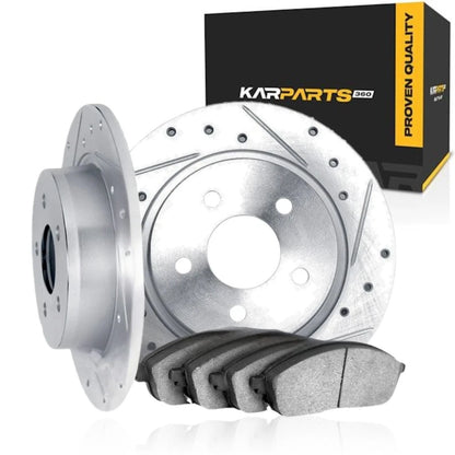Brake Rotor Set Rear for Volkswagen Rabbit (2006–2009) ALX-PAU-DF-7512-74053-CLA3