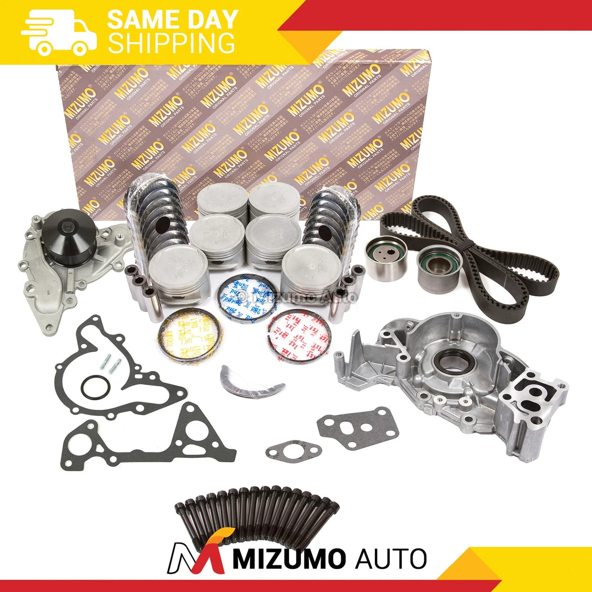 Engine Rebuild Kit for Mitsubishi Montero & Sport 3.0 (1995–1998) MA-4216981478, HS26186PT-2, CS26186-3