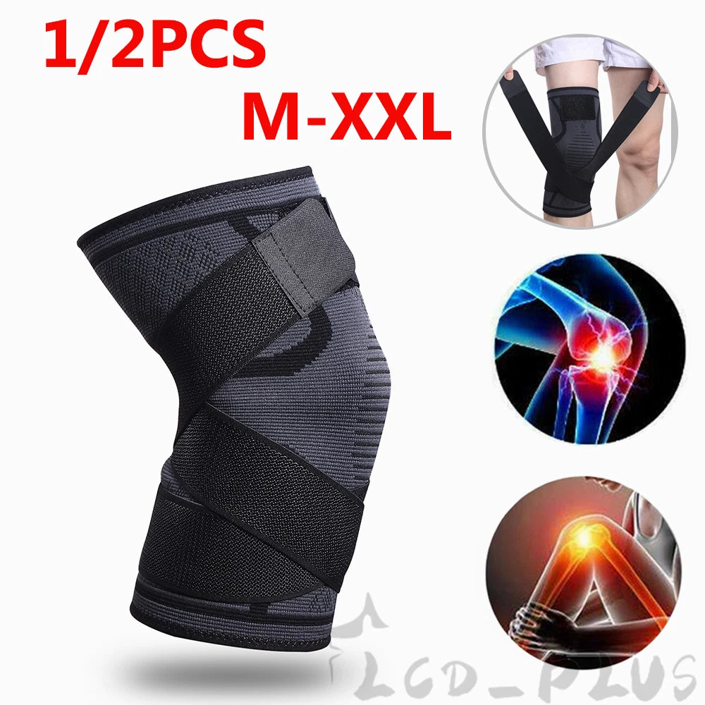Knee Sleeve Compression Brace for Sport Joint Pain Relief