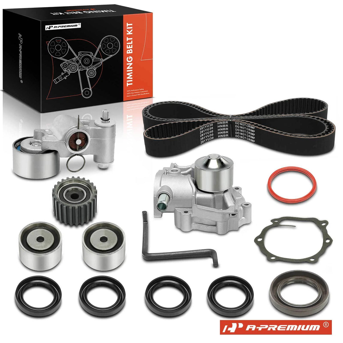 11x Timing Belt & Water Pump Kit for Subaru Forester Impreza Legacy (1998)