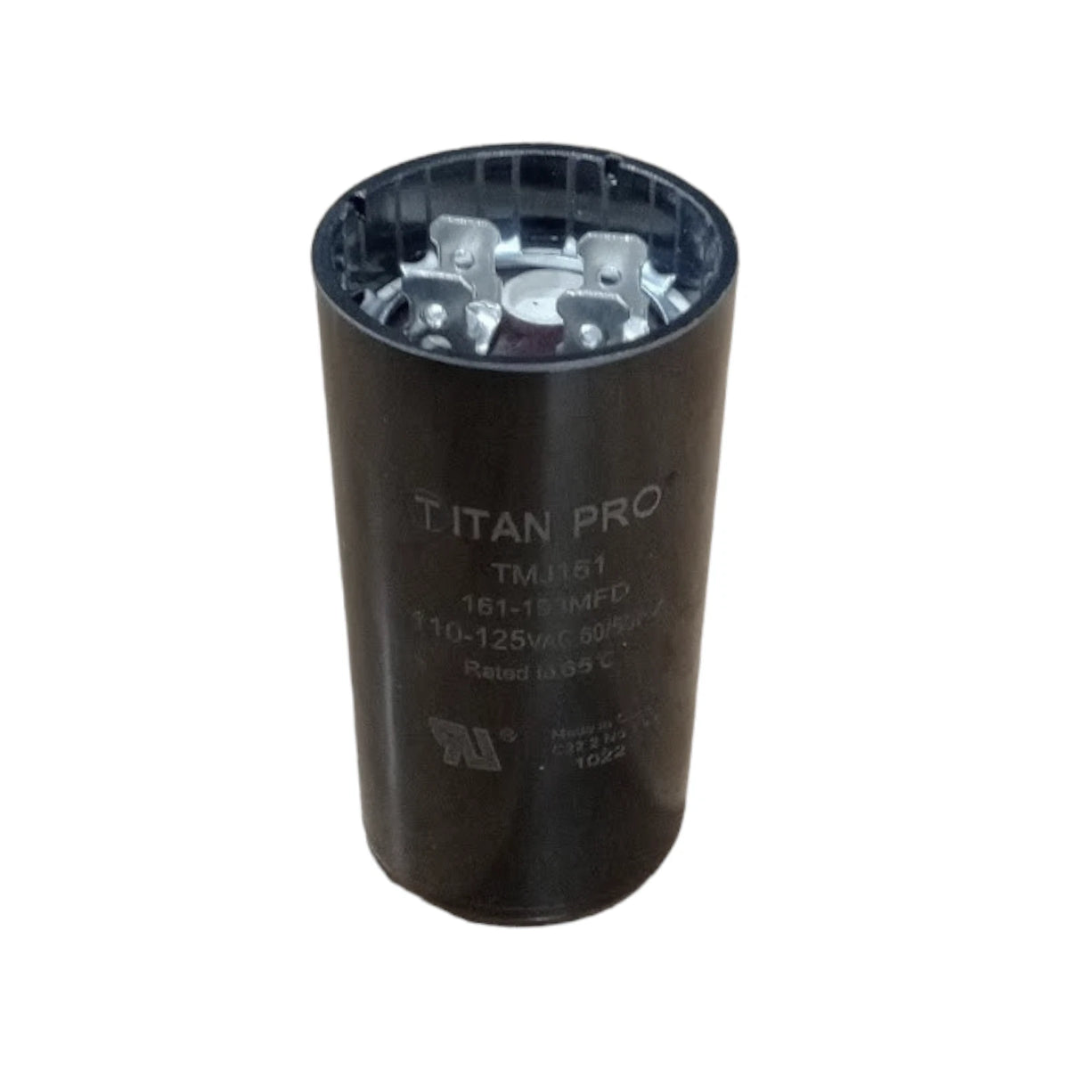 Motor Start Capacitor for Titan Pro TMJ161 (161-193 MFD UF / 110-125 VAC)