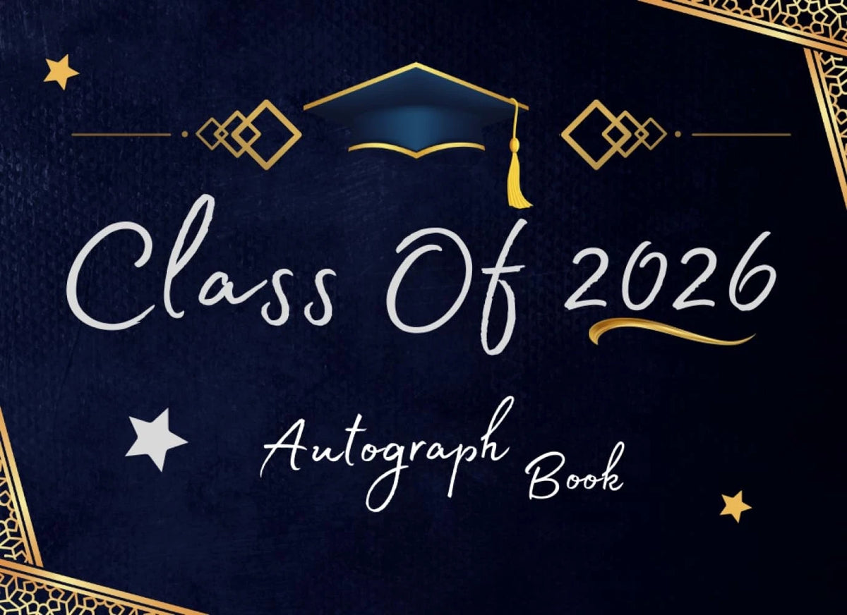 Autograph Book for Graduation Class of 2026