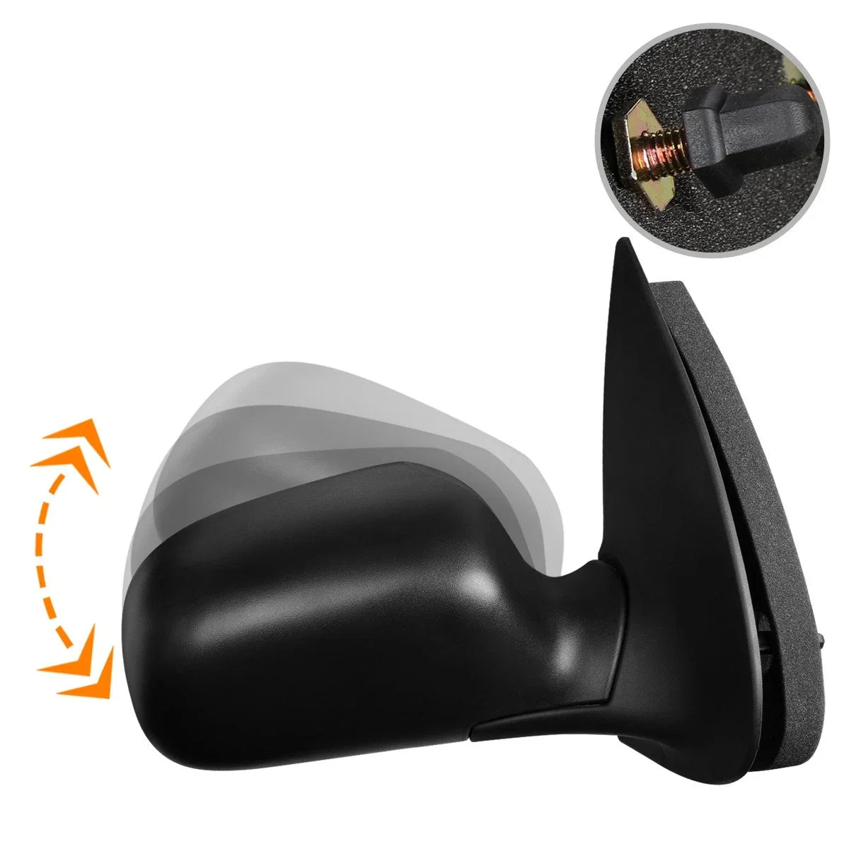 OE Style Manual Side View Door Mirror Replacement for Ford Windstar (1995–1998)