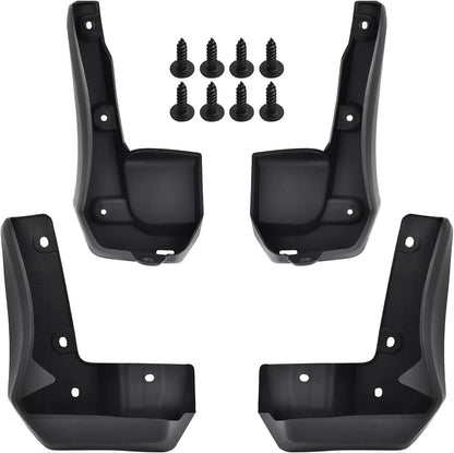 Set of 4 Splash Guards Mud Flaps for Honda Civic Sedan (2016–2019)