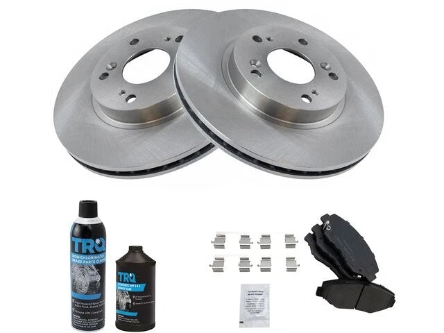 Brake Pad and Rotor Kit for Acura ILX (2013–2015) 69646VGQX
