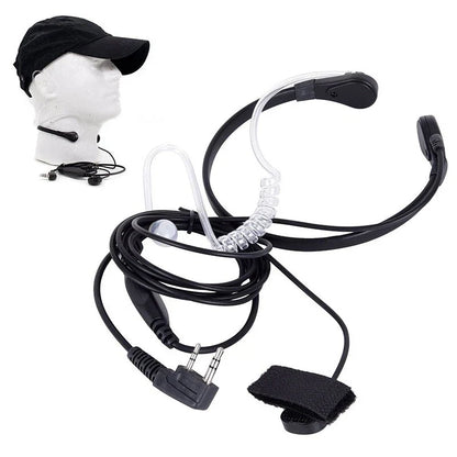 Throat Mic Earpiece Headset for Baofeng UV5R 888S Radio (2012–2023)