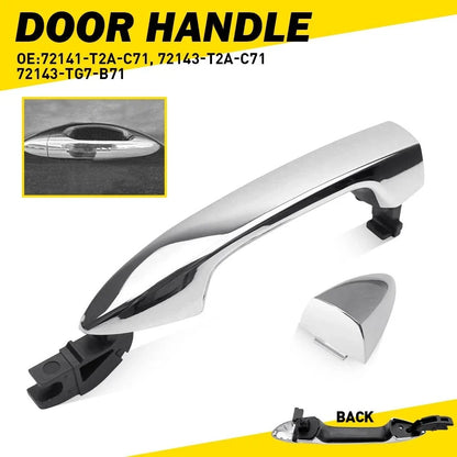 Passenger Side Exterior Door Handle for Honda Accord (2013–2017), Pilot (2017–2020)