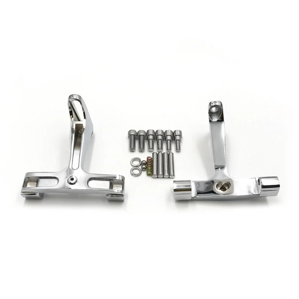 Shark Fin Dominator Leaf Passenger Footboard Kit for Harley Touring (1993–Present)