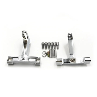 Shark Fin Dominator Leaf Passenger Footboard Kit for Harley Touring (1993–Present)