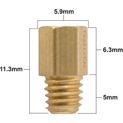Pro X 4/042 Mikuni Hex Main Jet 300 for Yamaha Blaster 200 (1988–2006)