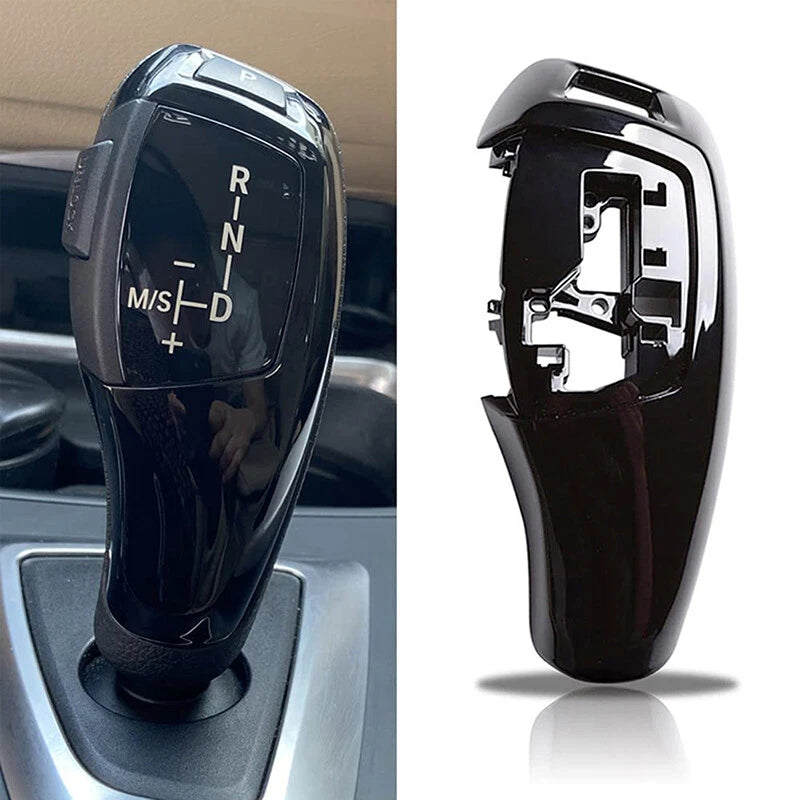 Glossy Black Gear Shift Knob Cover for BMW F20 F21 F25 (2012–2019)
