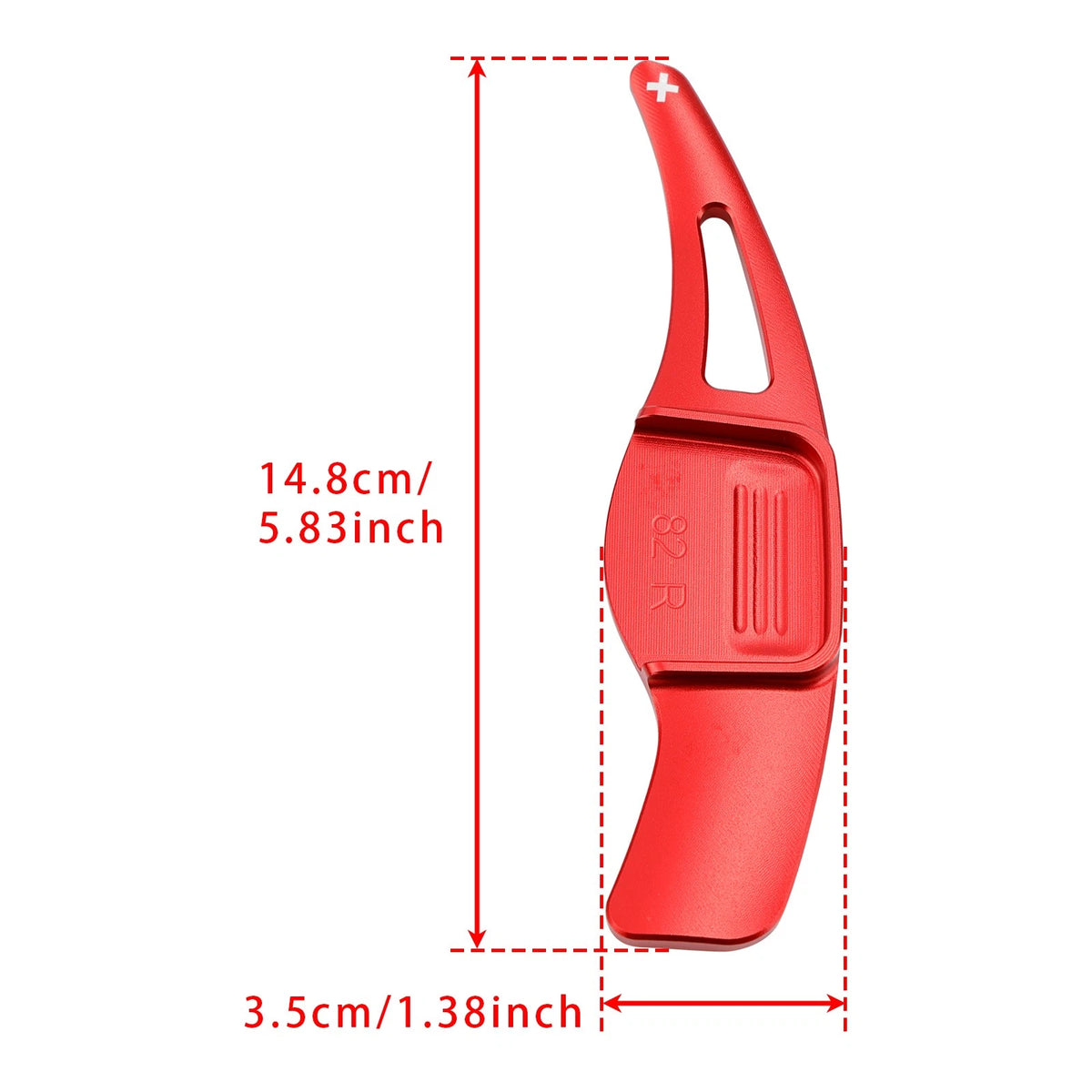 Aluminium Paddle Shifter for Hyundai Veloster (2012–2018) - Red