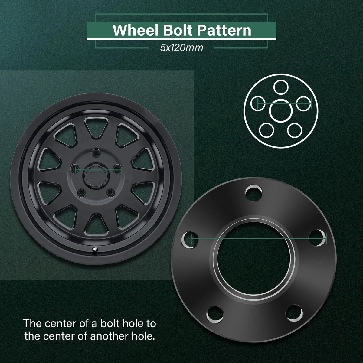 2X 20mm Wheel Spacers 5x120 12x1.5 for BMW 530i 525i 528i 540i (1998–2003)