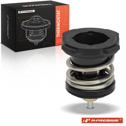 Engine Coolant Thermostat for Audi A3 Sportback e-tron VW Golf Jetta (TH727487, 04E121113C, 04E121113G)