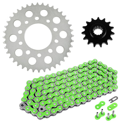 Celox Green Drive Chain & Sprockets Kit for Honda CB500 (1994–2003) EG1521FS205XO