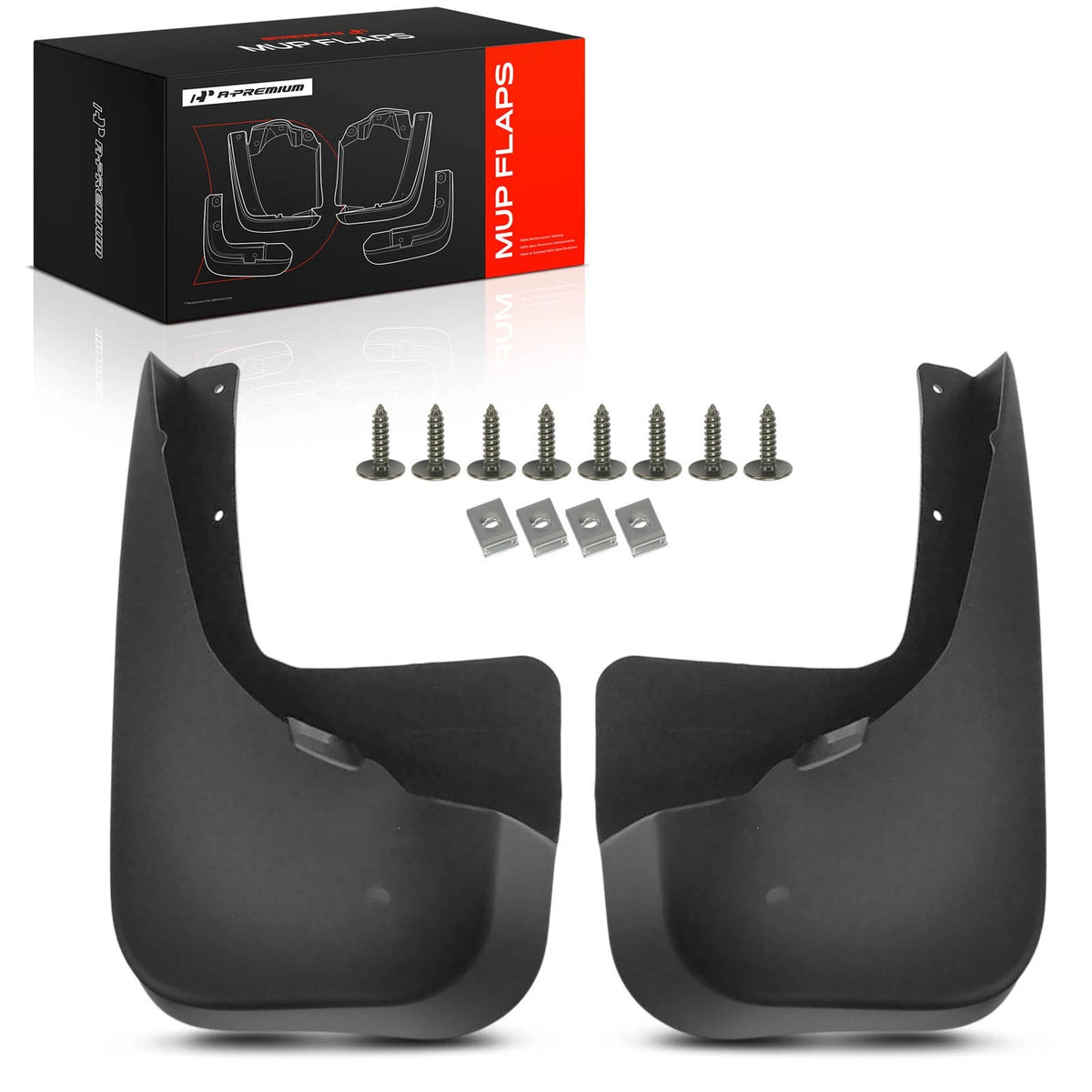 2X Rear Splash Guards Mud Flaps for Dodge Caliber (2007–2011)