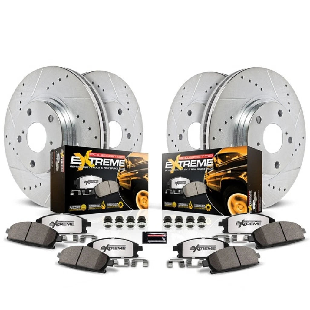Power Stop Z36 Brake Kit for Suzuki Equator (2009–2012) TLX-psbK4062-36-CL360A72