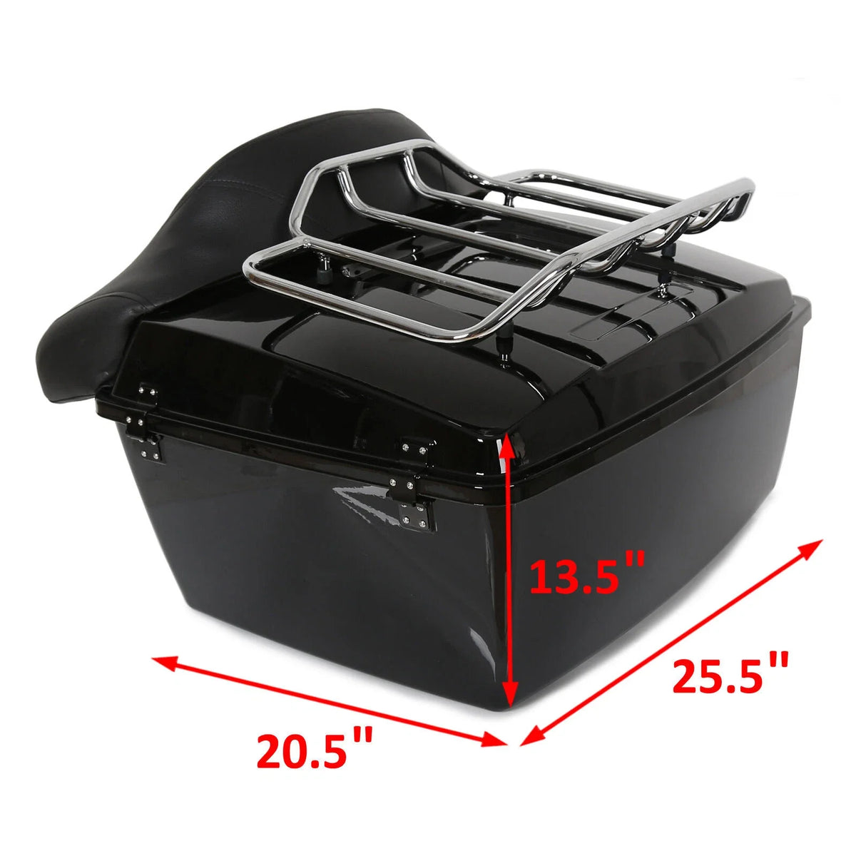 Trunk Backrest Luggage Rack for Harley Touring Street Glide (1997–2013)