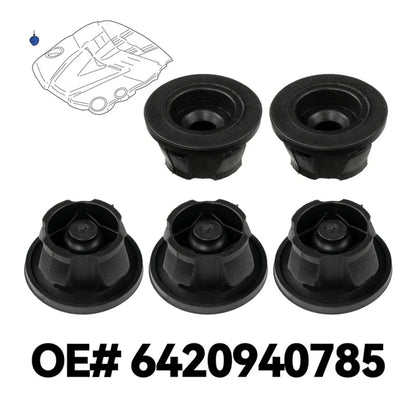 5 x Engine Cover Grommet Buffer Trim for Benz W204 W212 W461 W164 W221