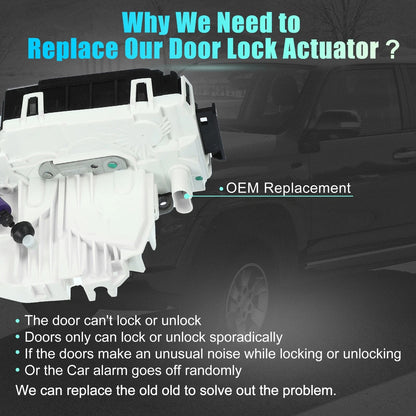 Front Right Door Lock Latch Actuator 2047203035 for Mercedes-Benz C250 C300 (2008–2015)