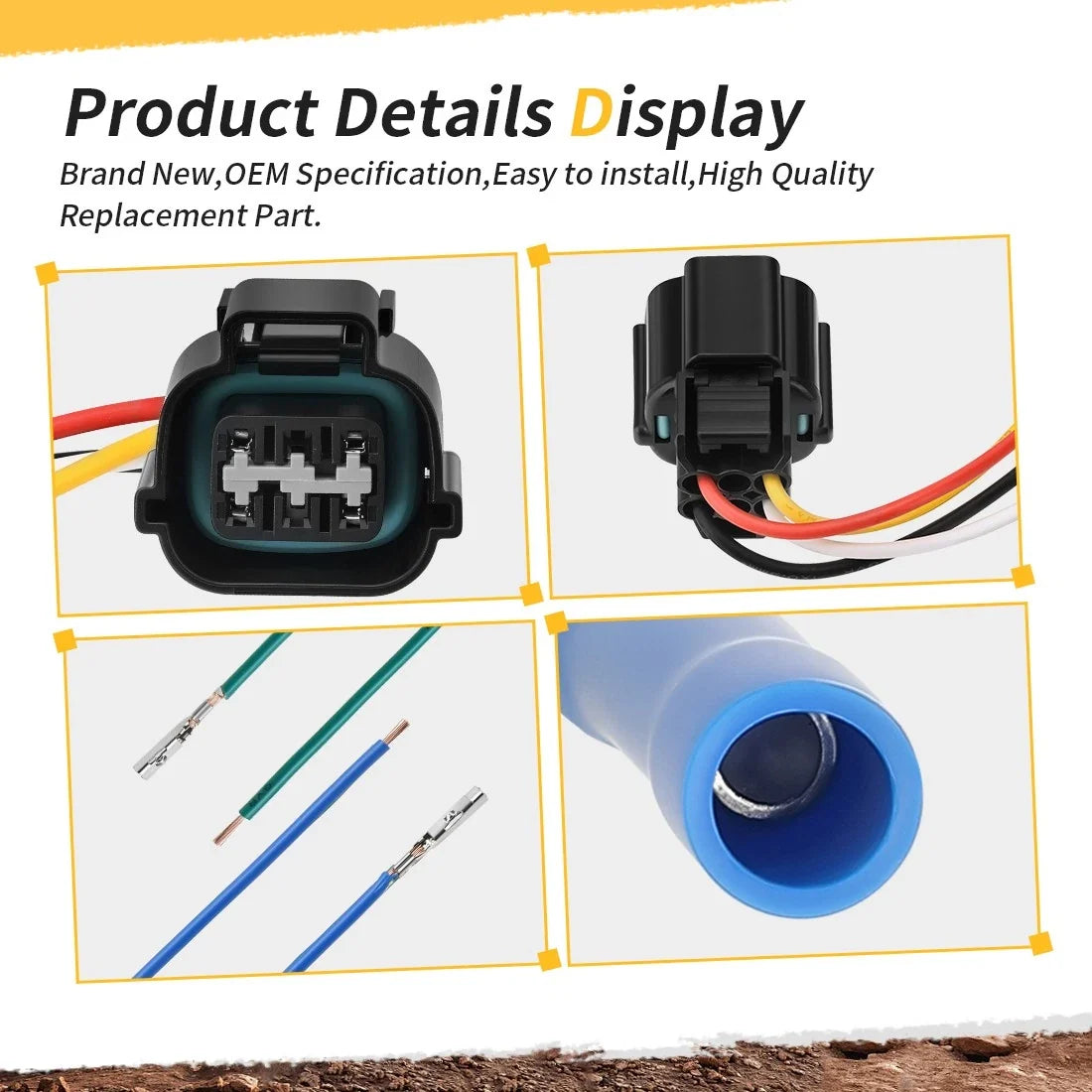 Idle Air Control Valve Pigtail Harness Kit for Polaris Ranger RZR (2008–2023) - 2878507
