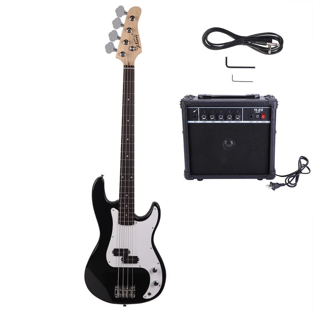 Basswood Electric Guitar for 4-String Bass