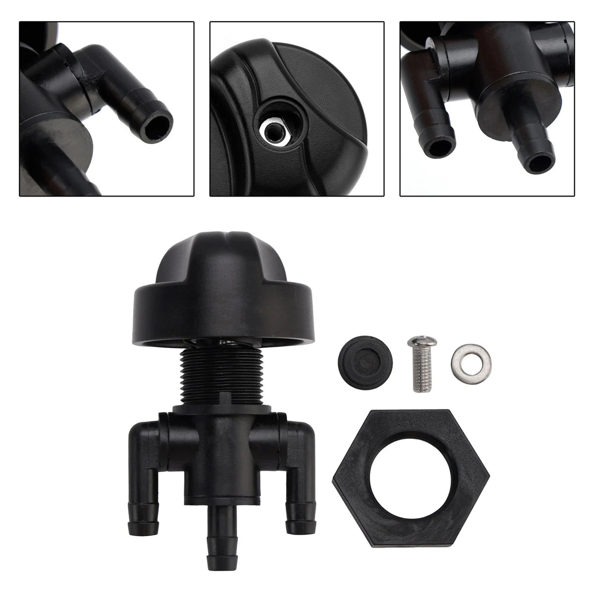 3 Way Fuel Valve Petcock for Polaris Scrambler 400, Trail Blazer 325 (1999–2002)