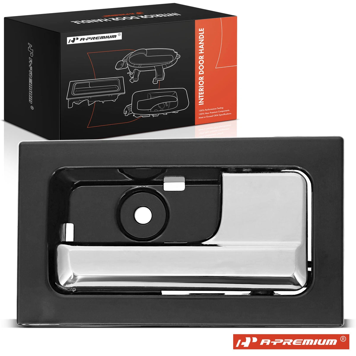 Front Right Plastic Interior Door Handle for Ford F-150 (2009–2014) DL3Z-1522600-HA
