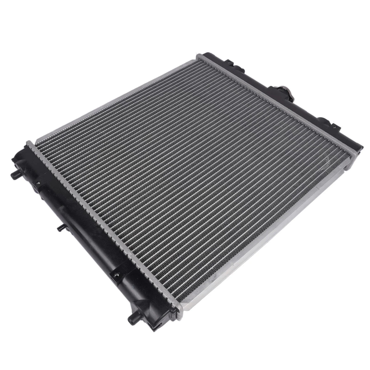 Radiator with Pressure Cap for Kubota MX4700 MX5100 (#TC250-99602, #TC250-99600)