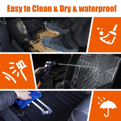 Set of 4 All Weather Floor Mats for Ford Escape/C-Max (2013–2019)