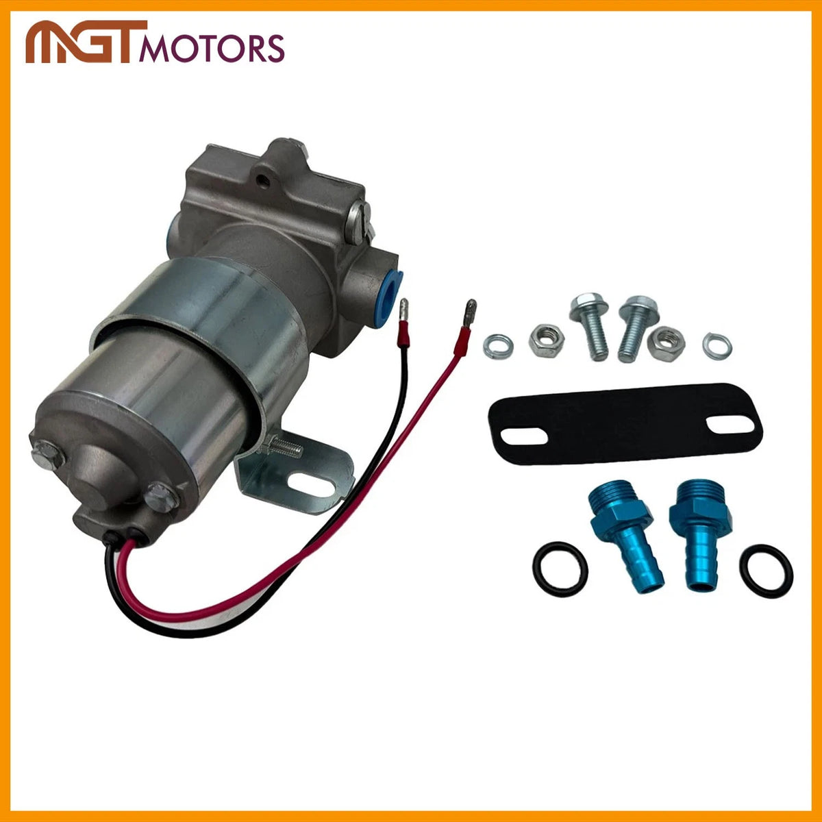 High Flow Electric Fuel Pump 110 GPH for Universal 3/8" NPT Ports