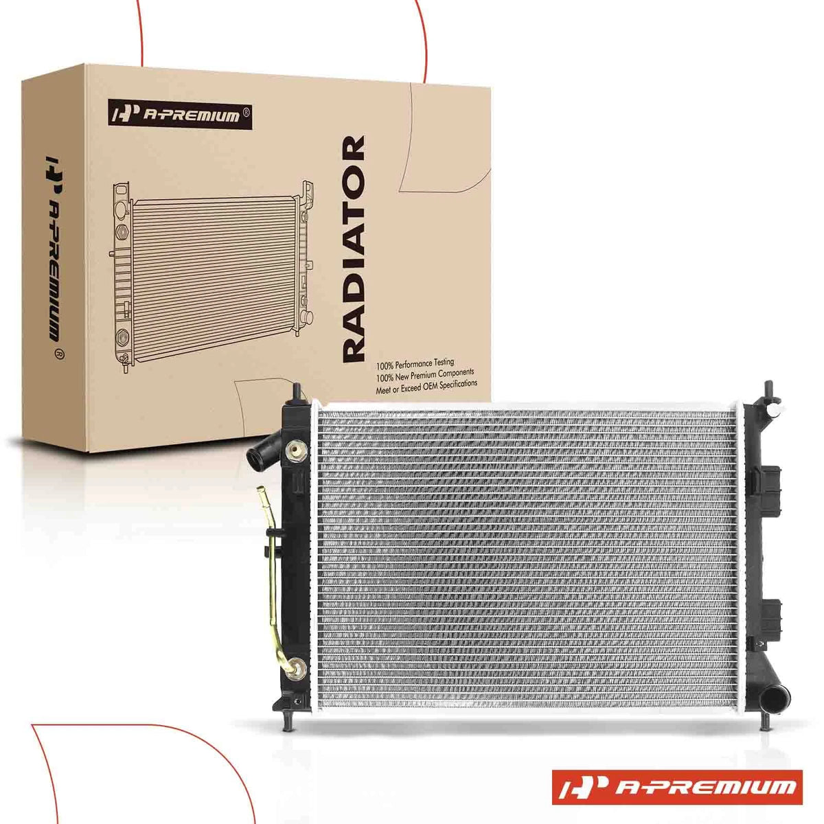 Radiator for Hyundai Elantra (2012–2013) Kia Forte Koup Forte5 (2014–2016) 253103X101, HY3010175