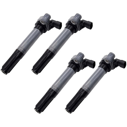 Set of 4 Ignition Coils for Fiat 500 (2012–2016) SET-WKP9212191-4