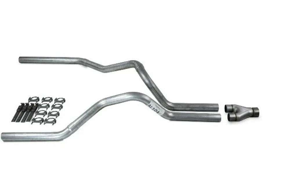 2.5" Dual Exhaust Kit Y Pipe for Chevy GMC 1500 Truck (2019–2025)