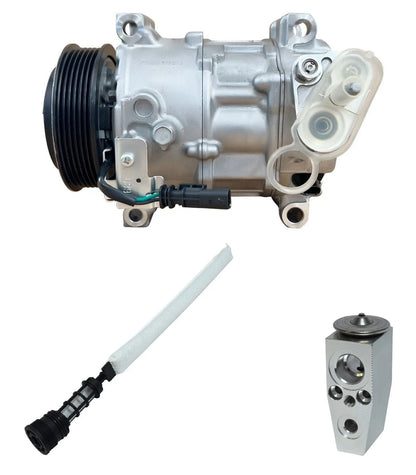 AC Compressor Kit Replacement for Chevrolet Silverado 3500 HD 6.6L (2017)