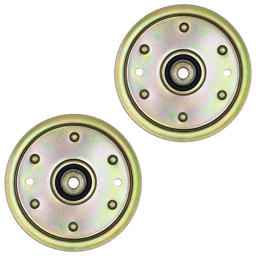 2 Idler Pulleys for Troy Bilt Pony Bronco Horse Mustang Colt XP (38"-54")