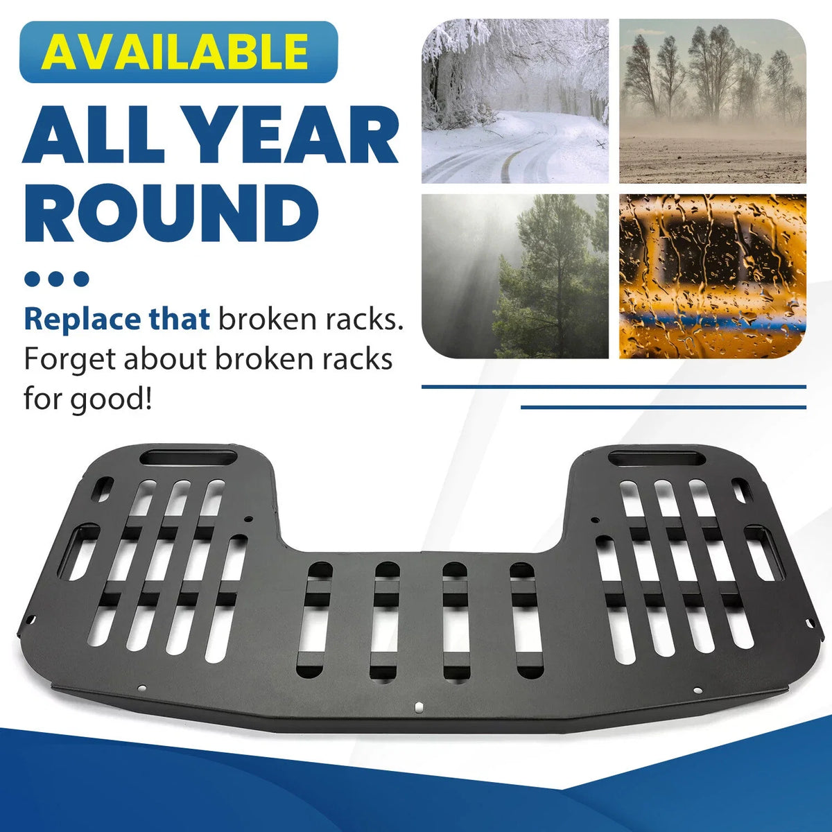 Front and Rear Carrier Rack for Polaris Xplorer Xpress 300 (1996–1999)