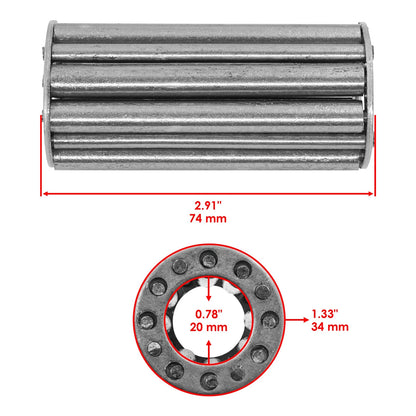 Wheel Roller Bearing & Bushing Set for Land Pride (BR222+ZA222+ZA222 - MD)