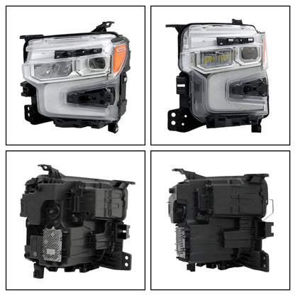 Projector Headlight for Chevy Silverado 1500 LTZ RST (2022–2024) 87828577, 85594435