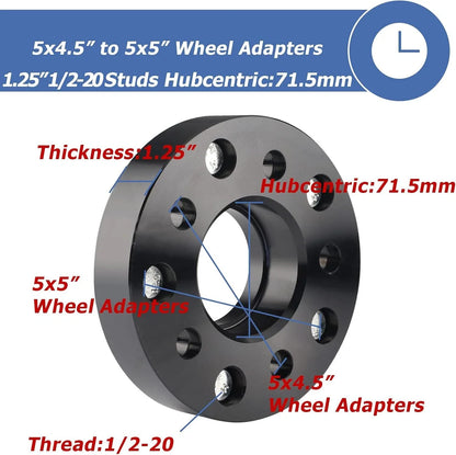 Hubcentric Wheel Adapters for Jeep TJ (2003–2006)